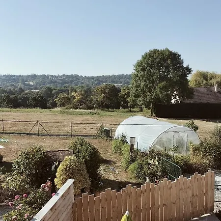 A Deux Pas De Cabourg ,Avec Une Belle Vue Sur La Campagne Normande.A Grangues Esterno foto